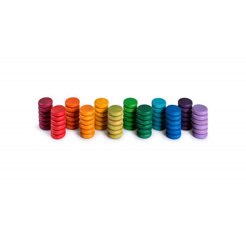 GRAPAT | Coloured Coins | 72 Coins in 12 Colours
