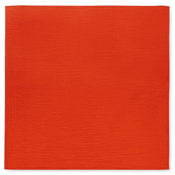 MODERN BURLAP Organic Cotton Muslin Blanket Wildfire