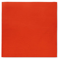 MODERN BURLAP Organic Cotton Muslin Blanket Wildfire