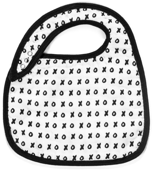 MODERN BURLAP Organic Cotton Muslin Bib XO