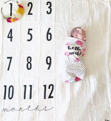 BATZ KIDS | Monthly | Milestone Blanket