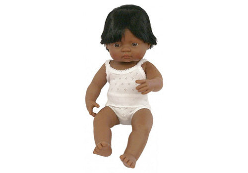 MINILAND Anatomically Correct Baby Doll  Latin American Boy 38cm