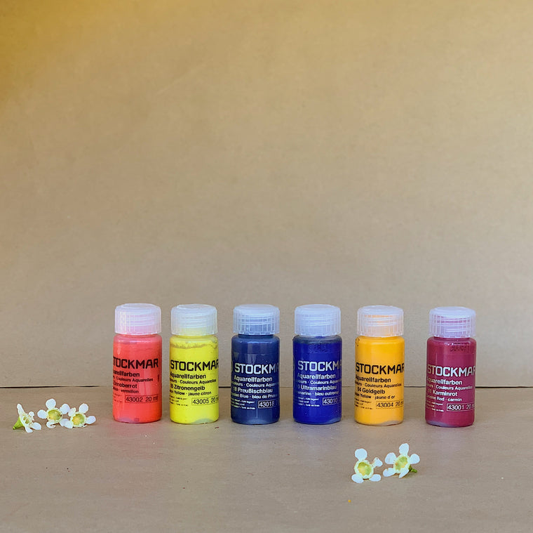 STOCKMAR | Watercolour Paints | Set of 6