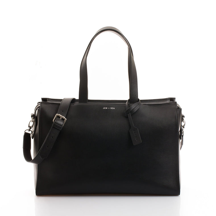 JEM + BEA Margot Changing Bag Black