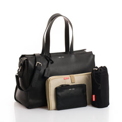 JEM + BEA Margot Changing Bag Black