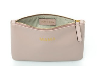 JEM + BEA MAMA clutch Blush