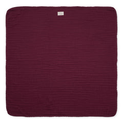 CAM CAM COPENHAGAN | Organic Muslin Blanket 4 Layers | Bordeaux