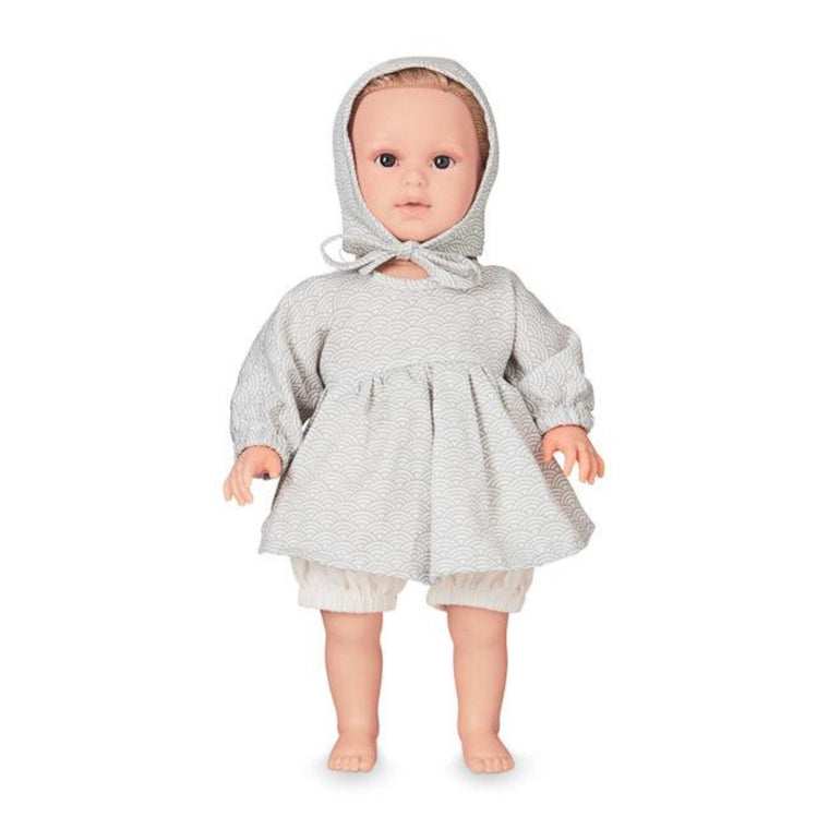 CAM CAM COPENHAGEN | Doll's Clothing Set & Bonnet | Grey Wave