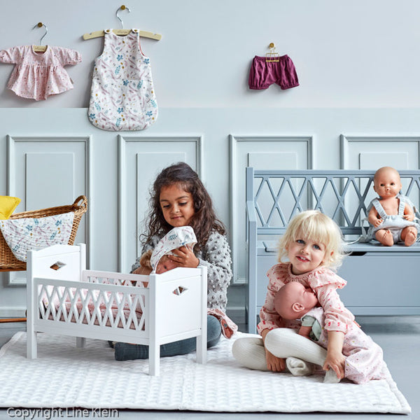 CAM CAM COPENHAGEN | Doll's Clothing Set & Bonnet | Pressed Leaves Rose