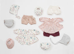 CAM CAM COPENHAGEN | Doll's Clothing Set & Bonnet | Fleur