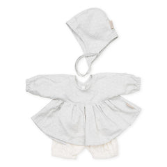 CAM CAM COPENHAGEN | Doll's Clothing Set & Bonnet | Grey Wave