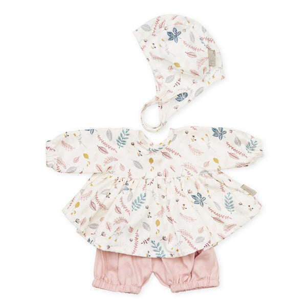 CAM CAM COPENHAGEN | Doll's Clothing Set & Bonnet | Pressed Leaves Rose