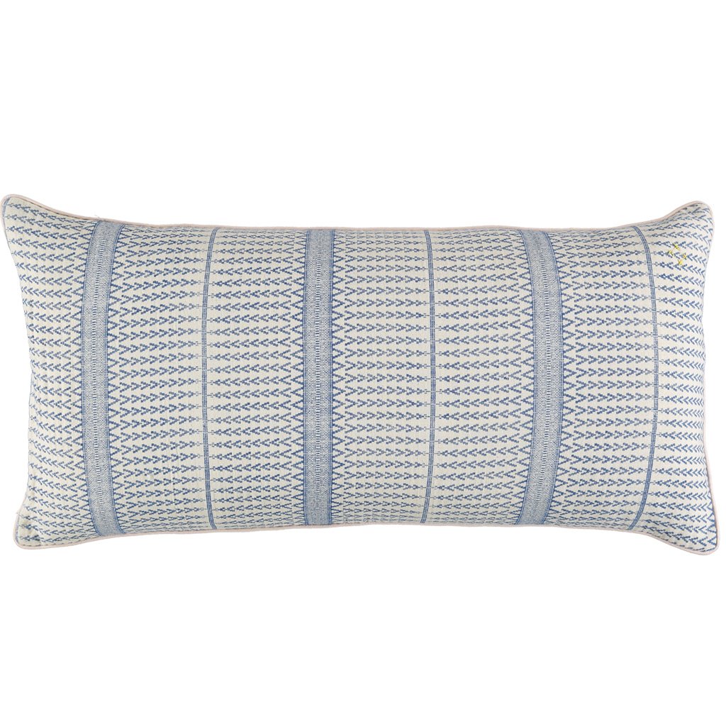CAMOMILE LONDON  | Jaquard Triangle Cushion Cover