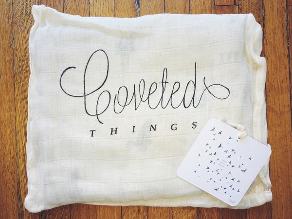 COVETED THINGS | Organic Swaddle | Birds