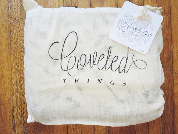 COVETED THINGS |  4 Layer Organic Cotton Happy Cloud Luxury Blanket| Faded Arrows