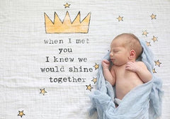 COVETED THINGS | Organic Swaddle | Crown