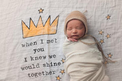 COVETED THINGS | Organic Swaddle | Crown