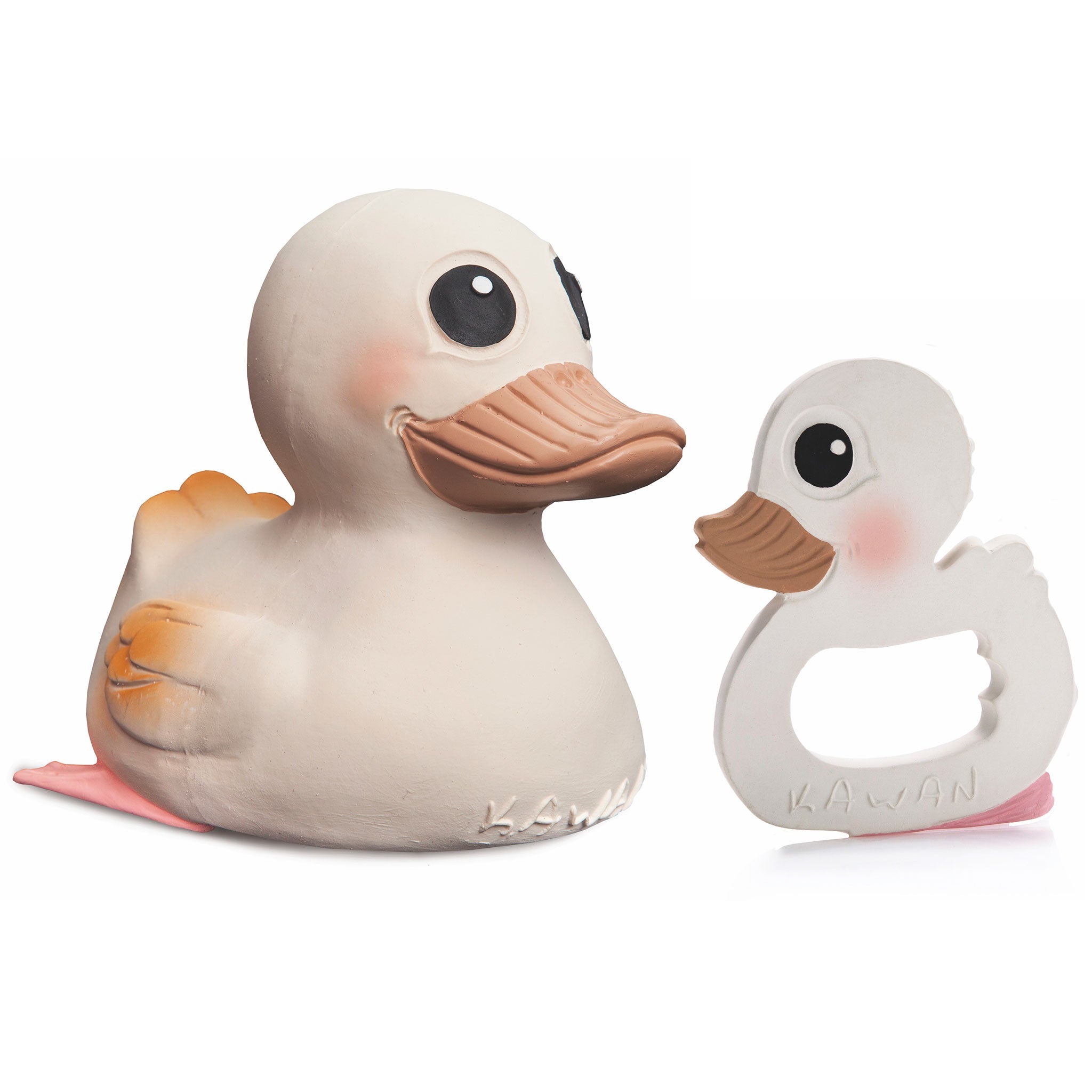 HEVEA Natural Rubber Teether / Kawan Duck Combo