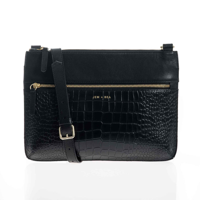 JEM + BEA Farah Minimal Changing Bag Black