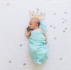 COVETED THINGS | Organic Swaddle | Crown