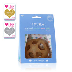 HEVEA Natural Rubber Star Ball Natural
