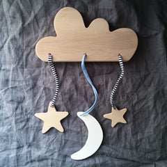 PINCH TOYS Wooden Cloud Mobile