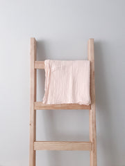MODERN BURLAP Organic Cotton Muslin Swaddle Dusty Pink