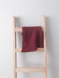 MODERN BURLAP Organic Cotton Muslin Swaddle Maroon