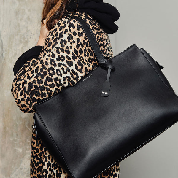 JEM + BEA Margot Changing Bag Black