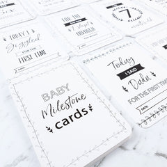 BELLE & GRACE | Baby Milestone Cards