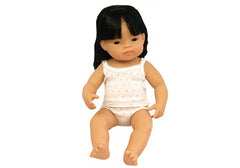 MINILAND Anatomically Correct Baby Doll Asian Girl 38cm