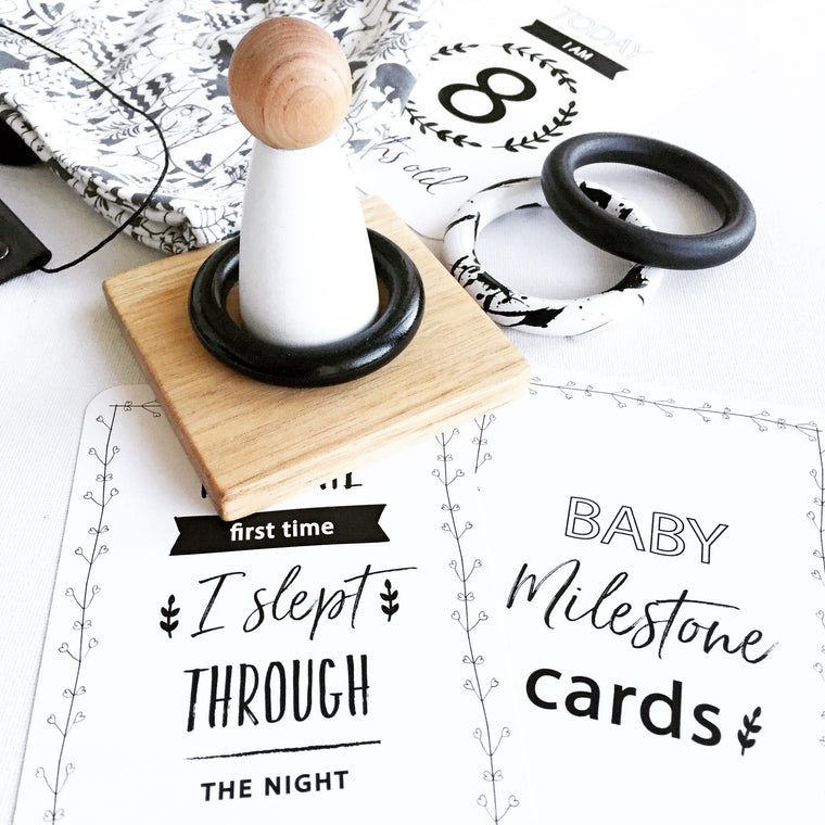 BELLE & GRACE | Baby Milestone Cards