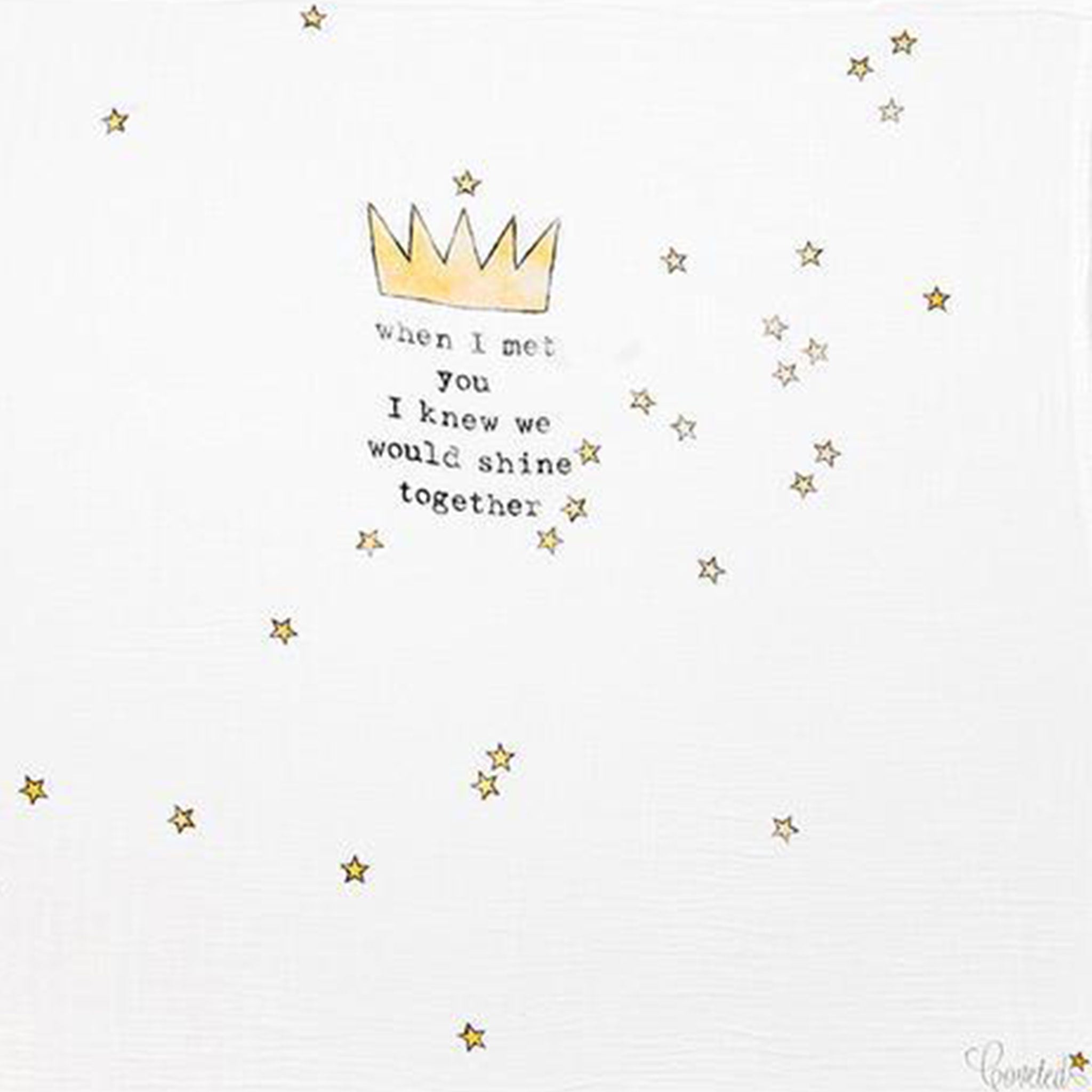 COVETED THINGS | Organic Swaddle | Crown
