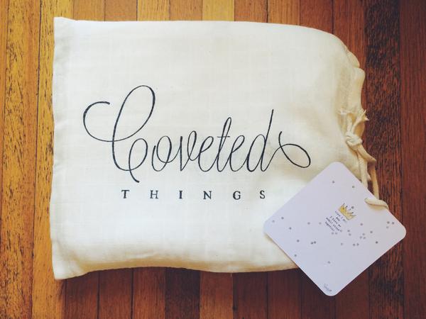 COVETED THINGS | Organic Swaddle | Crown