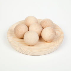 GRAPAT | Wooden Balls | Natural set of 6