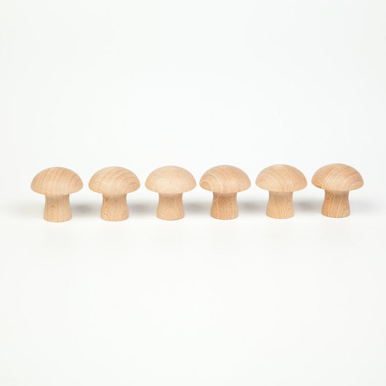 GRAPAT | Natural Mushrooms | Set of 6