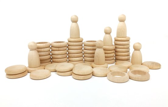 GRAPAT |  Nins & Rings & Coins | Natural