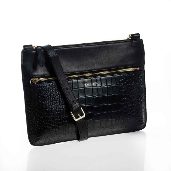 JEM + BEA Farah Minimal Changing Bag Black
