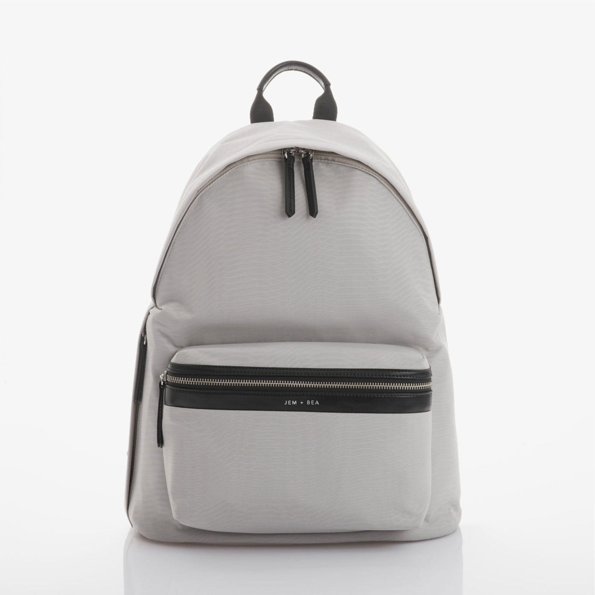 JEM + BEA Jamie Grey Python Backpack Changing Bag