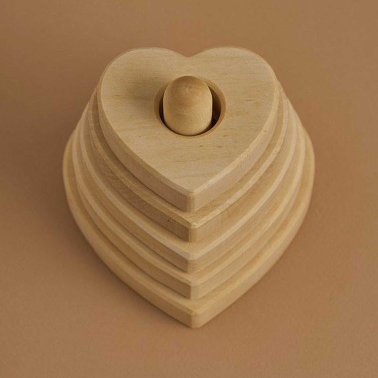 RADUGA GRËZ | Heart Stacking Tower | Natural