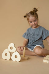 RADUGA GRËZ | Heart Stacking Tower | Natural