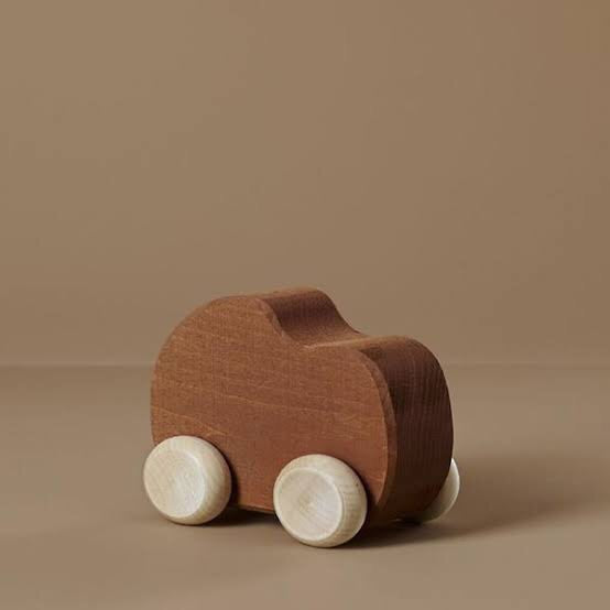 RADUGA GRËZ  | Wooden Toy Car | Clay