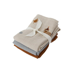 OYOY | Leopard Muslin Square | 3 Pack