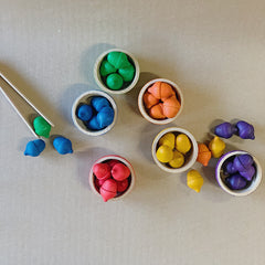 GRAPAT | Coloured Bowls and Acorns