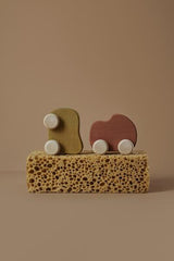 RADUGA GRËZ  | Wooden Toy Car | Olive