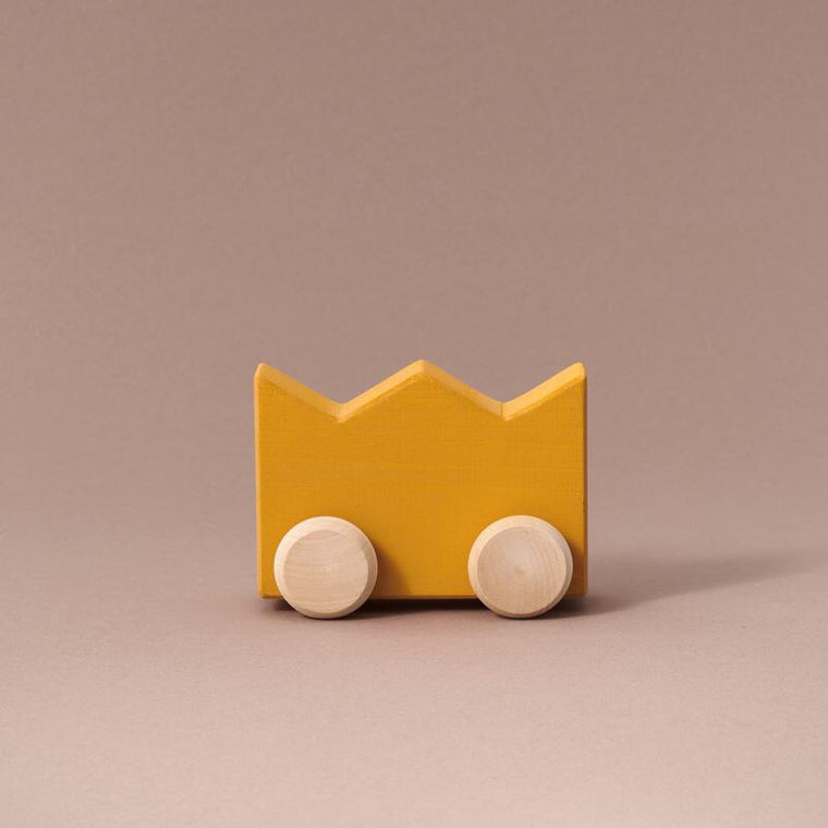 RADUGA GRËZ  | Wooden Toy Car | Crown