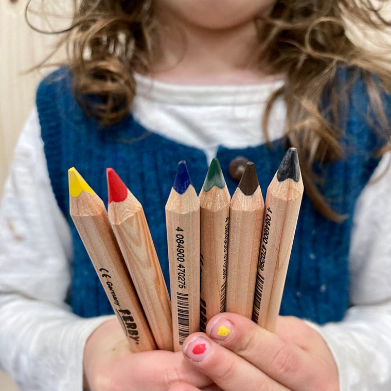 LYRA | Short Colour Ferby Pencils |  6 colours