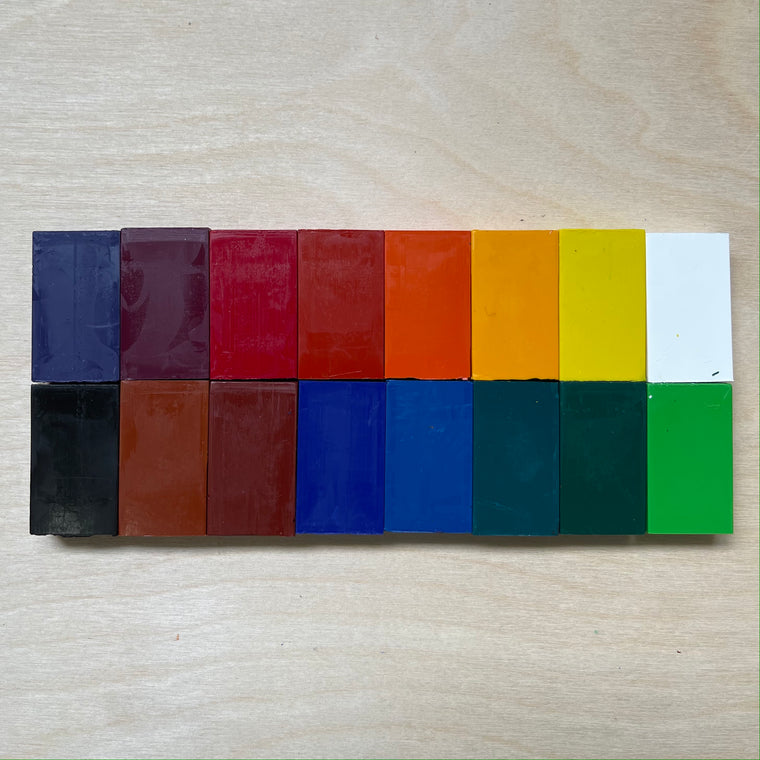 STOCKMAR |  Pure Beeswax Block Crayons | 16 Blocks in Tin