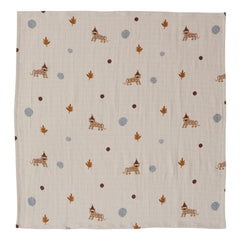 OYOY | Leopard Muslin Square | 3 Pack