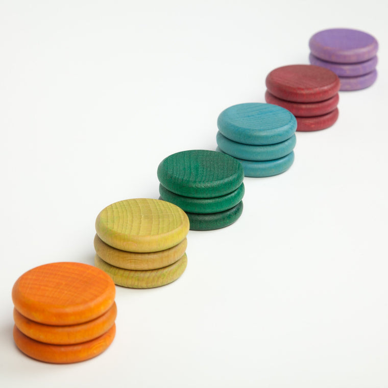 GRAPAT | Additional Colour Coins  | 18 Pieces
